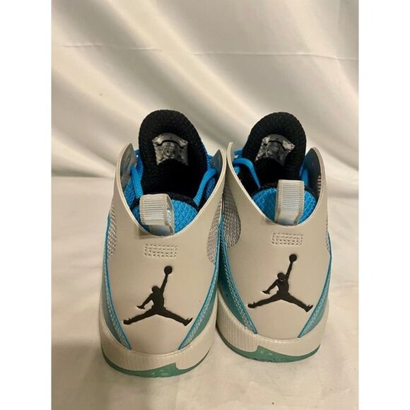Air Jordan 2011 Warrior Pack Tech Grey/Orion Blue/Chlorine Blue Size 11 NEW - Picture 2 of 5